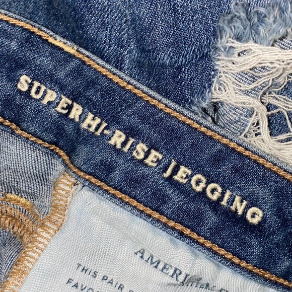 AE Super Stretch X Hi Rise Jegging Jeans 2 - Picture 9 of 10